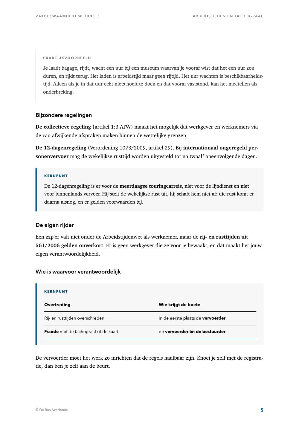Voorbeeldpagina 4 van Bustheorie VM3-D