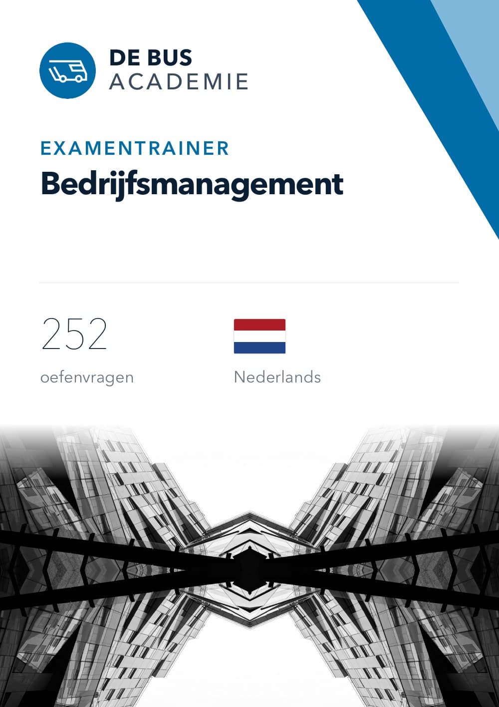 Omslag van Examentrainer Bedrijfsmanagement