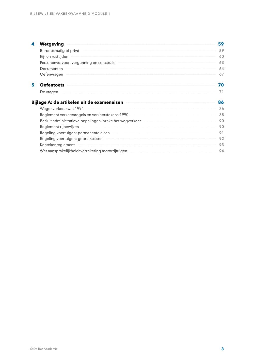Voorbeeldpagina 2 van Bustheorie RVM1-D
