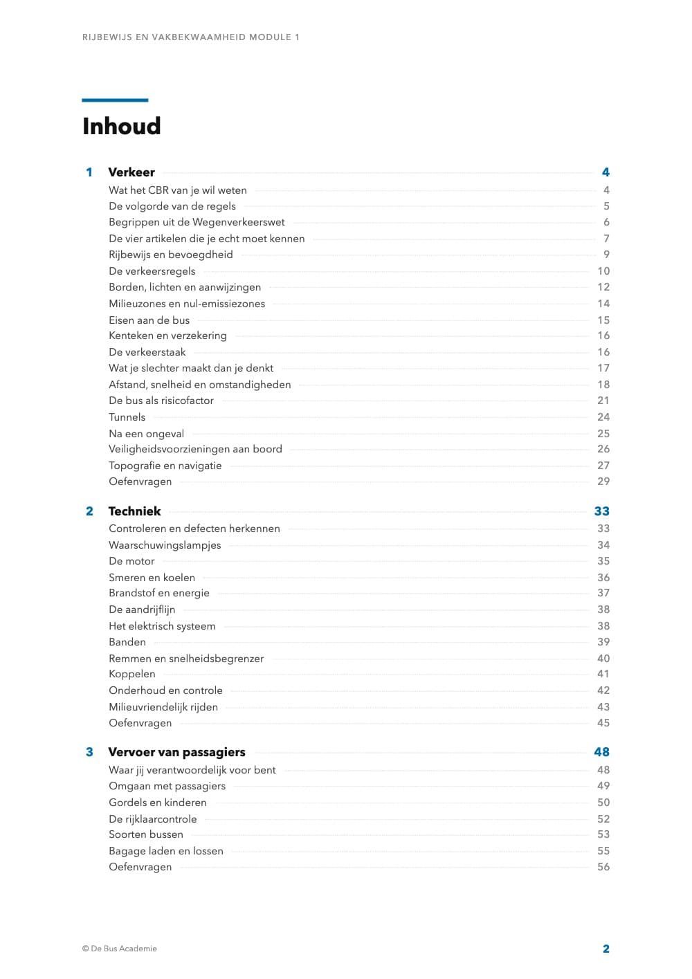 Voorbeeldpagina 1 van Bustheorie RVM1-D