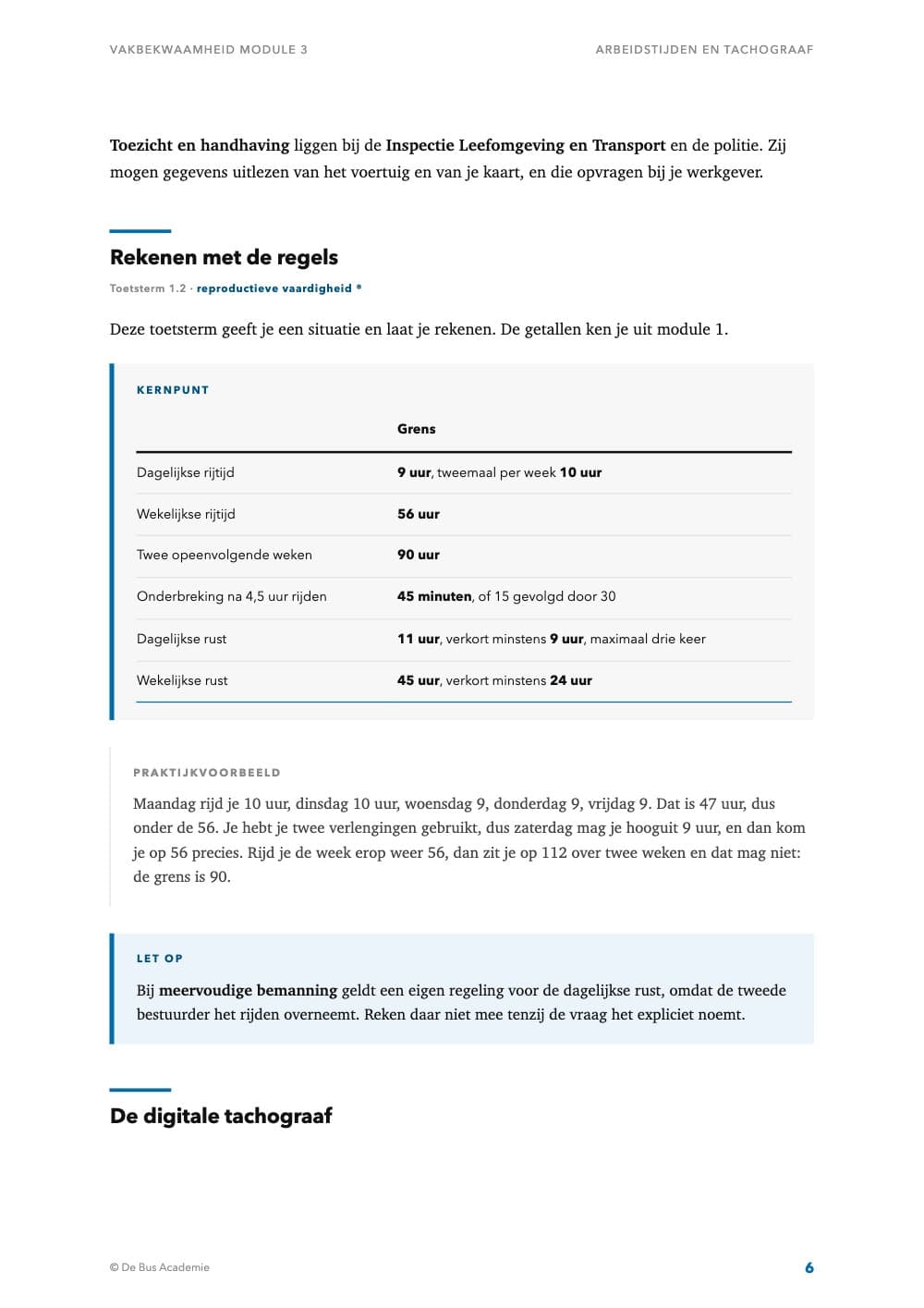 Voorbeeldpagina 5 van Bustheorie VM3-D