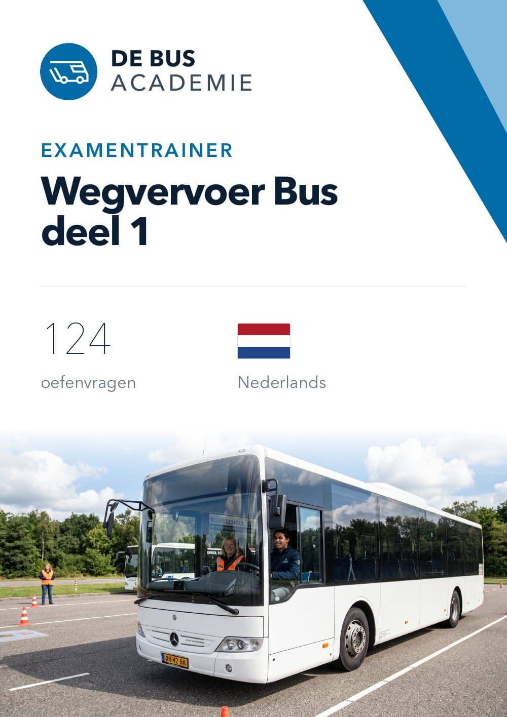 Omslag van Examentrainer Wegvervoer Bus deel 1