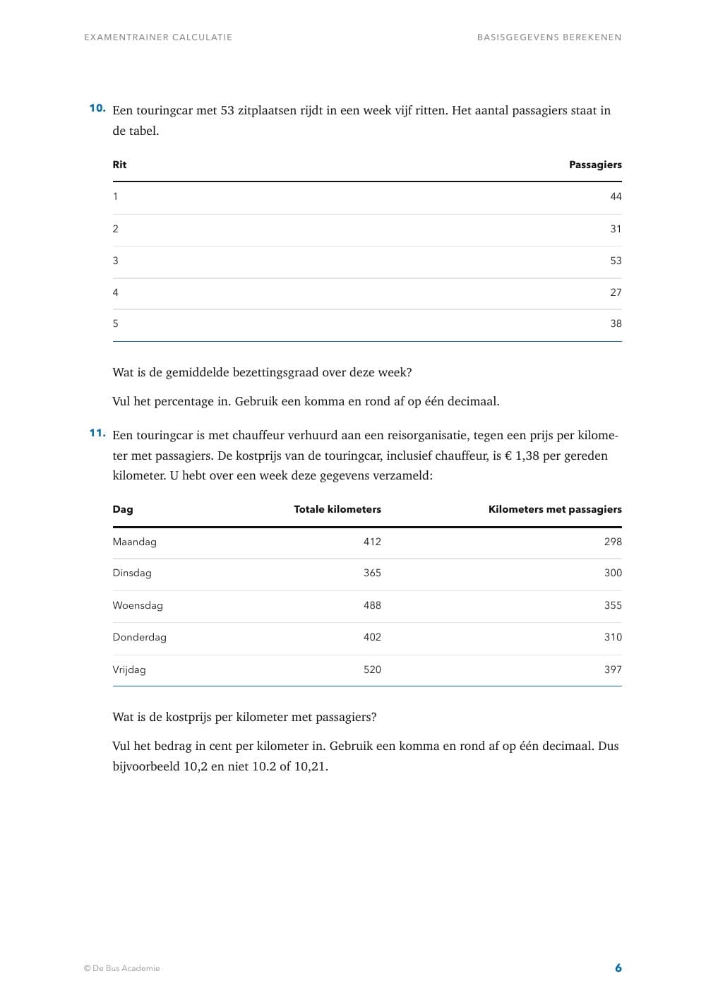 Voorbeeldpagina 5 van Examentrainer Calculatie